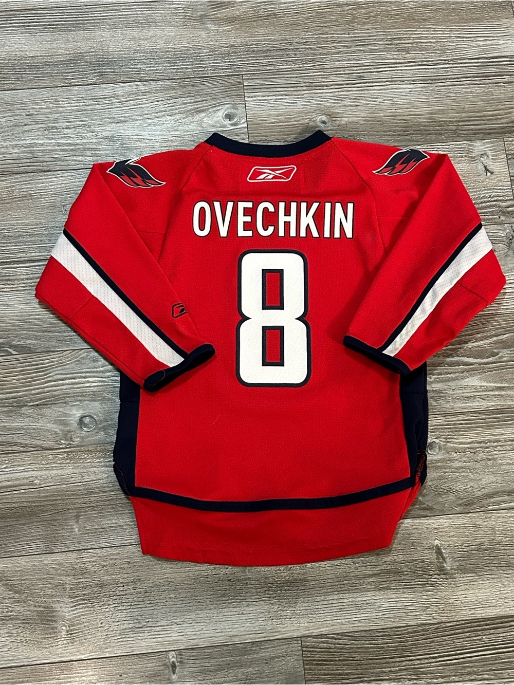 Alexander Ovechkin Washington Capitals Reebok NHL Hockey Jersey Size Youth Small